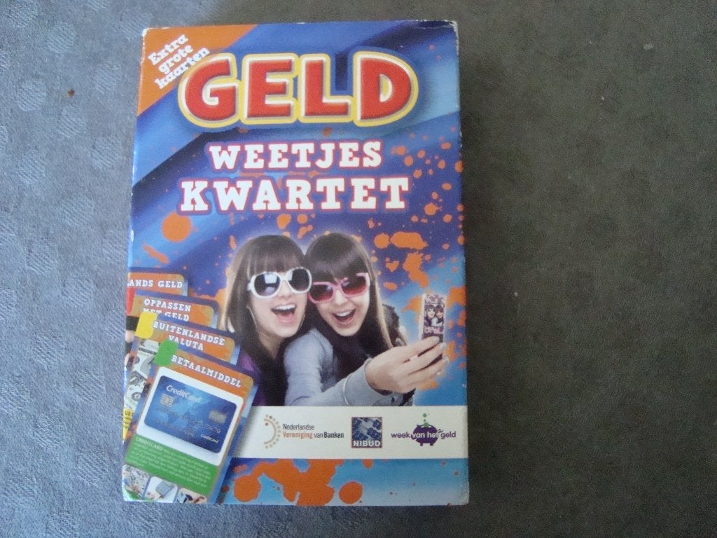 Geld weetjes kwartet, Ophalen of Verzenden, Zo goed als nieuw