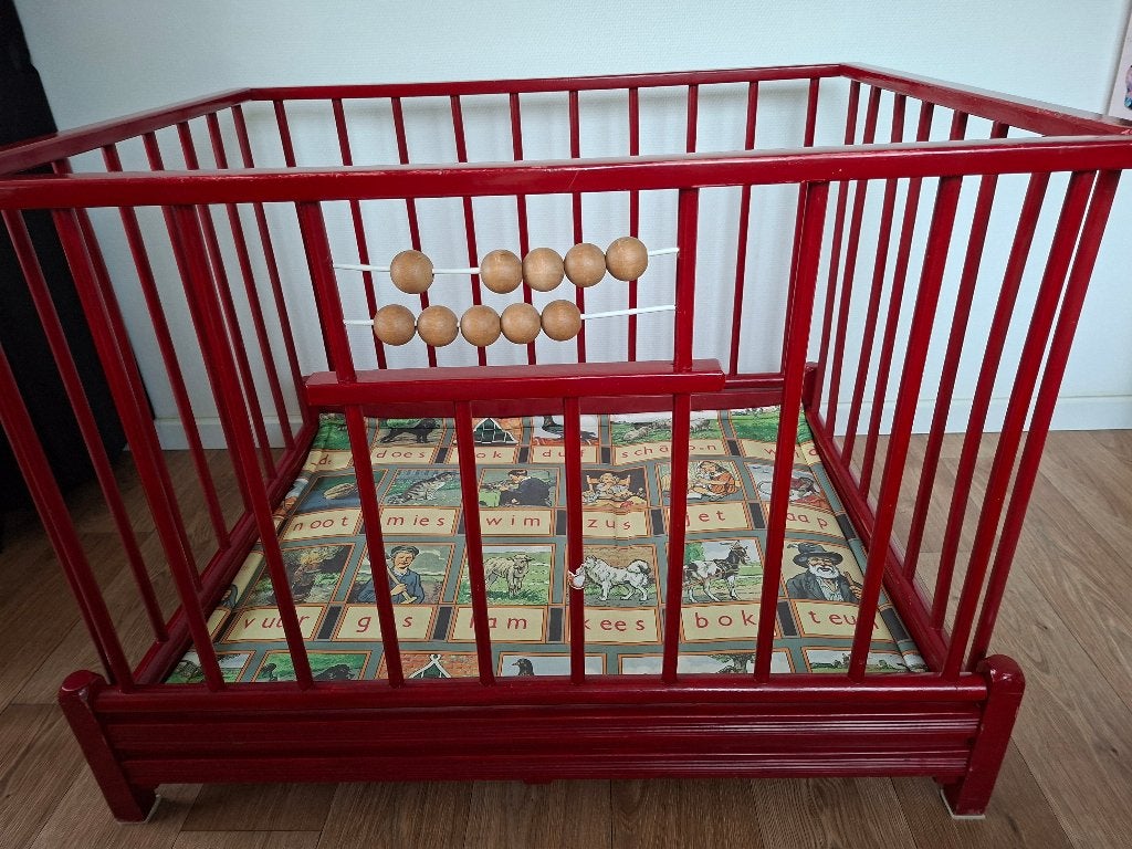 Box, Kinderen en Baby's, Boxen, Ophalen, Gebruikt, Rechthoekig, Boxkleed