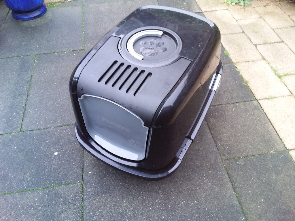 Kattenbak Pee Wee XXL, Ophalen, Gebruikt, Gesloten