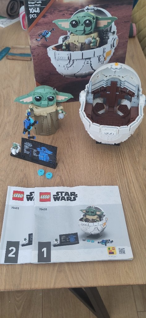 Grogu with hover pram Lego 75403, Star Wars, Lego, Ophalen of Verzenden, Zo goed als nieuw