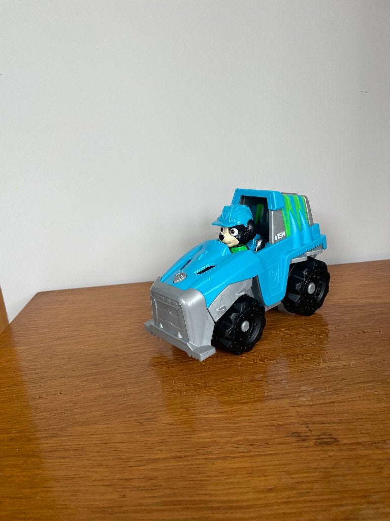PAW Patrol Rex met uitklapbare achterkant – groot voertuig, Ophalen, Gebruikt
