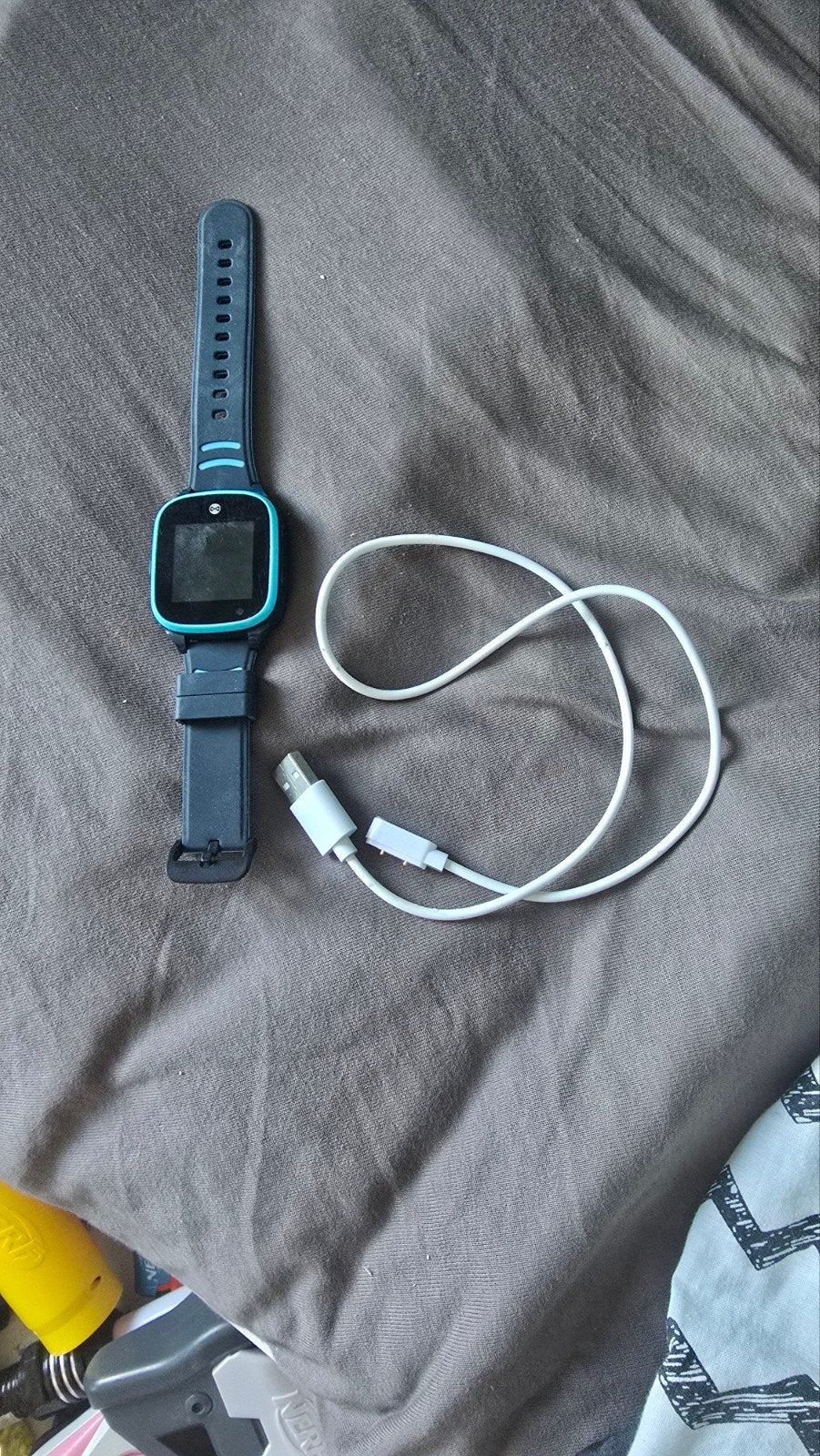 Kids smart watch, Sieraden, Tassen en Uiterlijk, Horloges | Kinderen, Ophalen of Verzenden, Zo goed als nieuw, Blauw, Jongen of Meisje