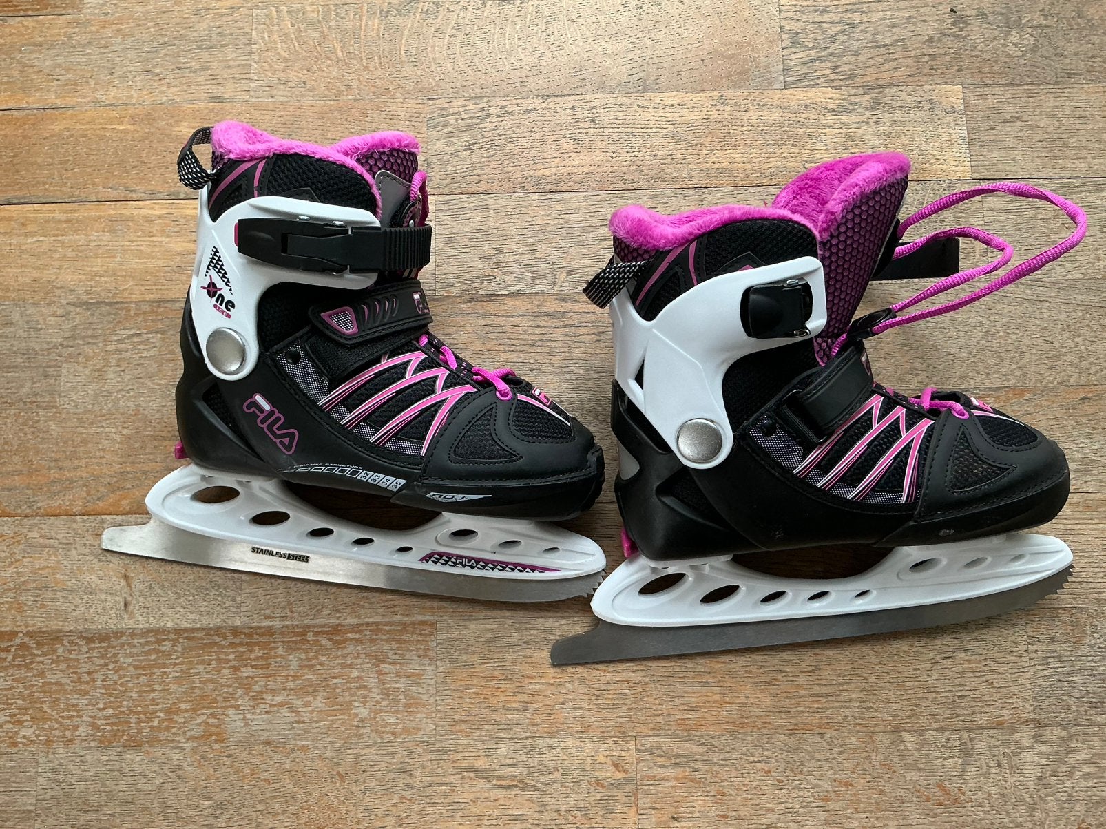 FILA X ONE ICE Kids Schaatsen verstelbaar Maat 32-35, Overige merken, Overige typen, Ophalen of Verzenden, Zo goed als nieuw