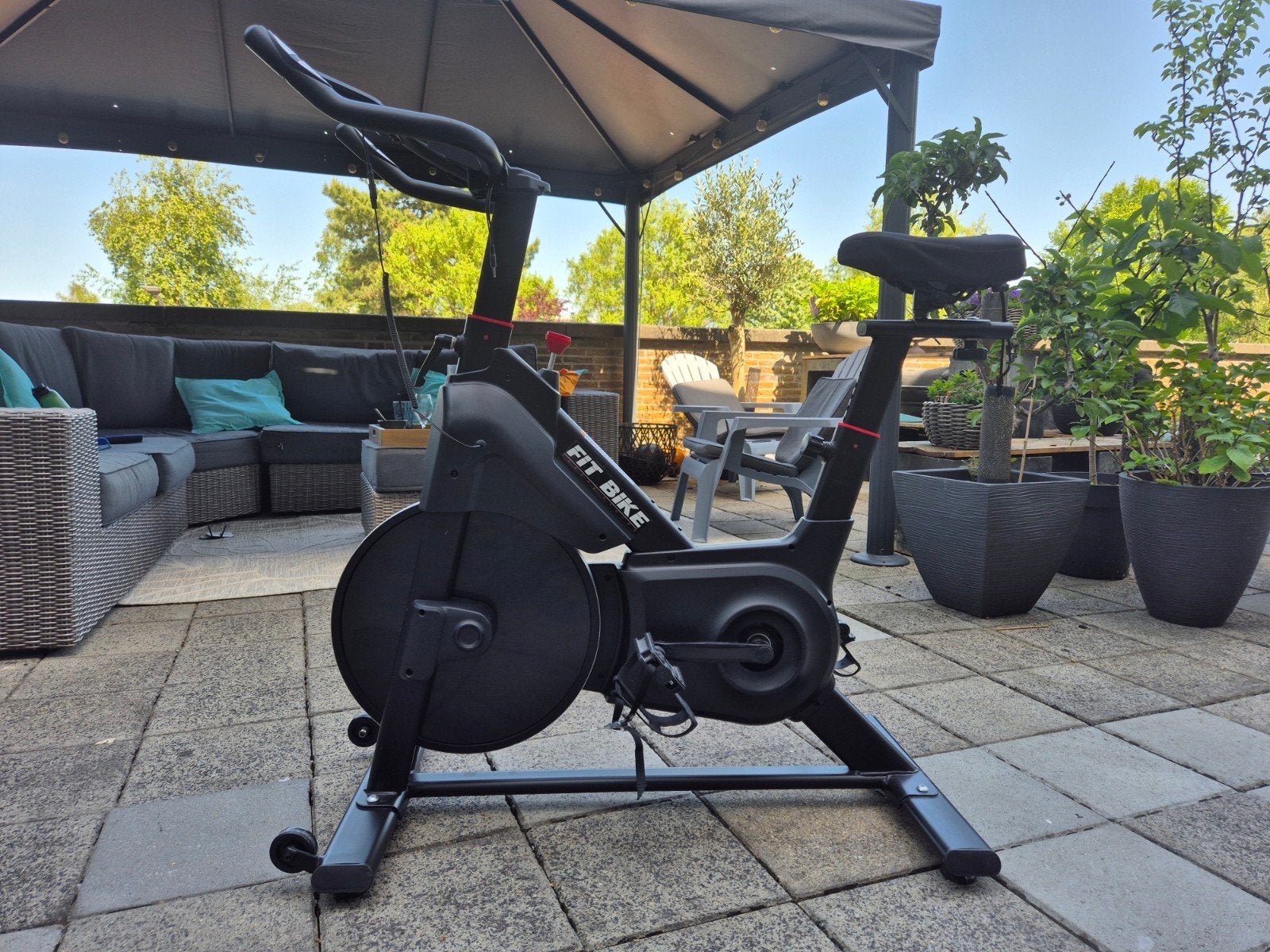 FitBike Race 4 indoor spinning bike, Sport en Fitness, Ophalen, Zo goed als nieuw, Hometrainer