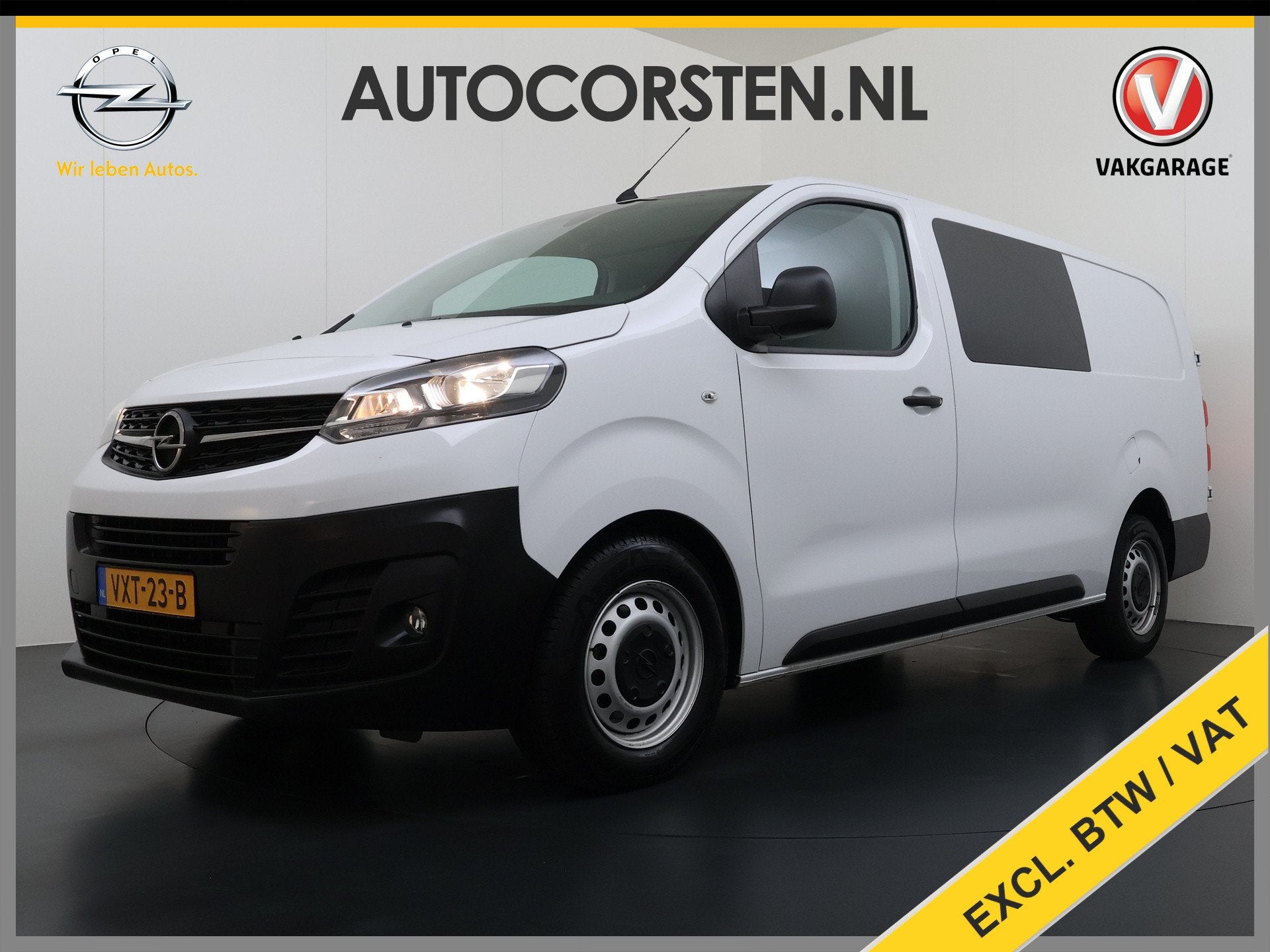 Opel Vivaro 2.0D 145PK L3 Dubbele Cabine 6-Persoons Trekhaak, Auto's, 145 pk, Stof, Gebruikt, 4 cilinders