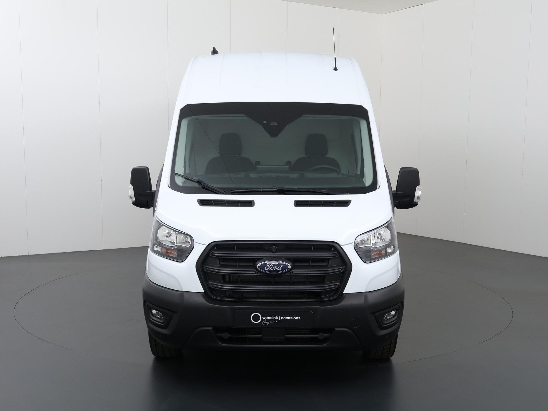 Ford Transit 350 | 2.0 TDCI | L4 H3 | TREND | RWD | 2-ZITS |, Auto's, Bestelauto's, 4 cilinders, 129 pk, 2800 kg, Wit