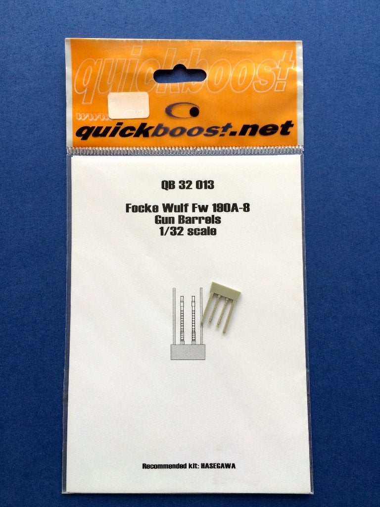 QB32 013 Focke Wulf Fw 190A-8 Gun Barrels 1/32, Overige merken, Verzenden, Nieuw, Groter dan 1:72