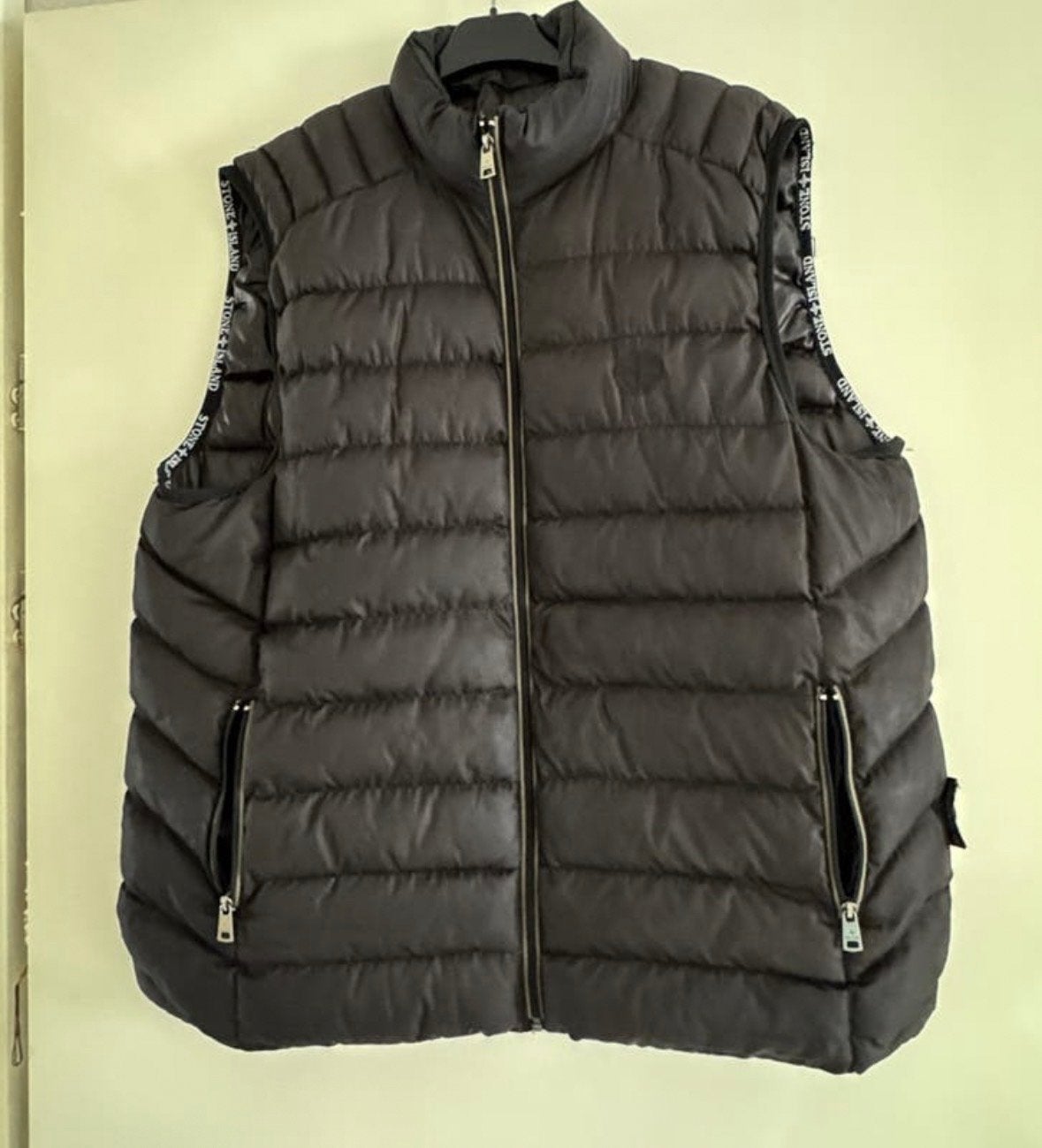 Stone Bodywarmer zwart, Kleding | Heren, Bodywarmers, Verzenden, Zo goed als nieuw, Maat 56/58 (XL), Zwart