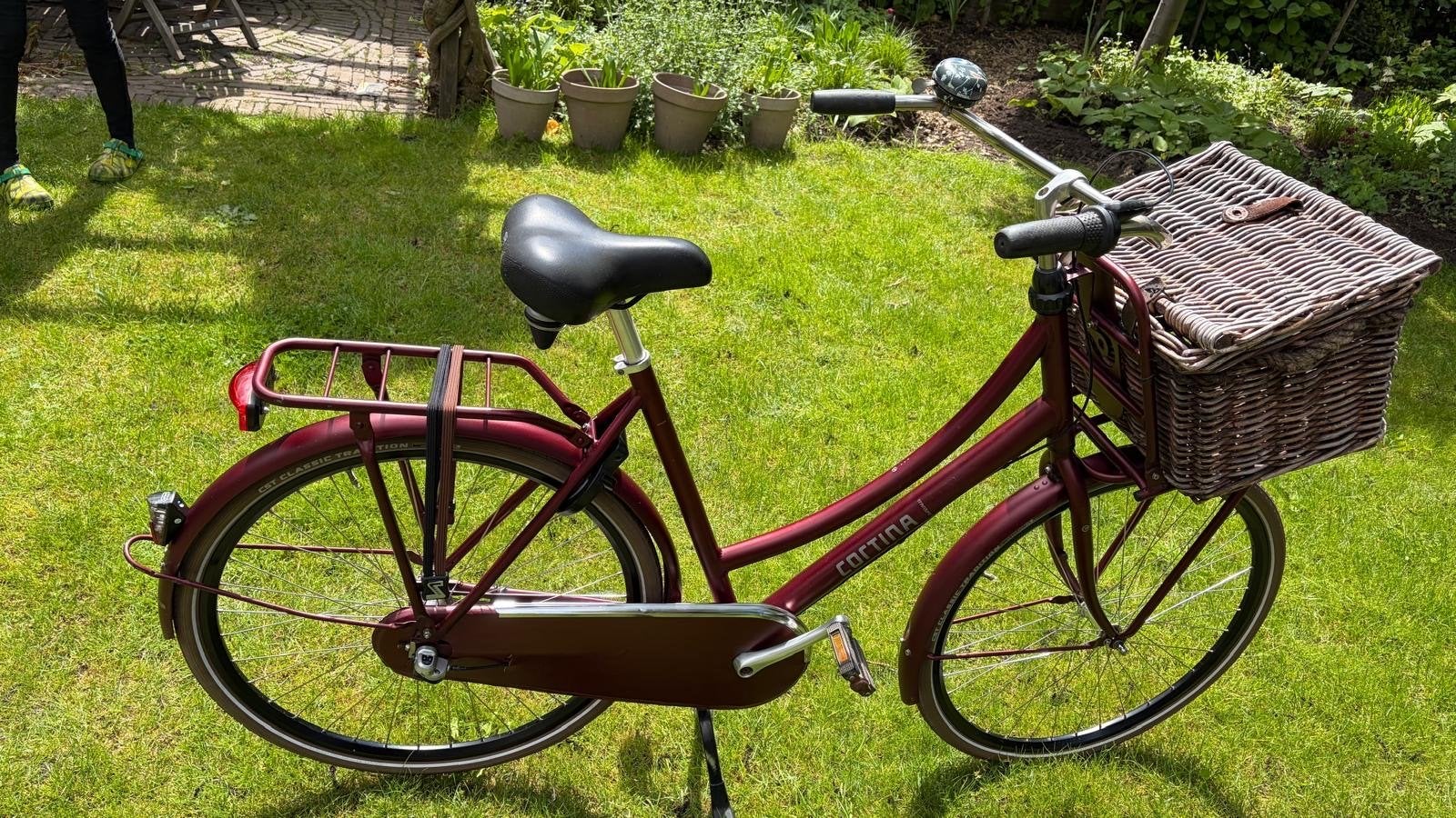 Cortina Transportfiets Dames, Terugtraprem, 50 tot 53 cm, Ophalen, Overige merken