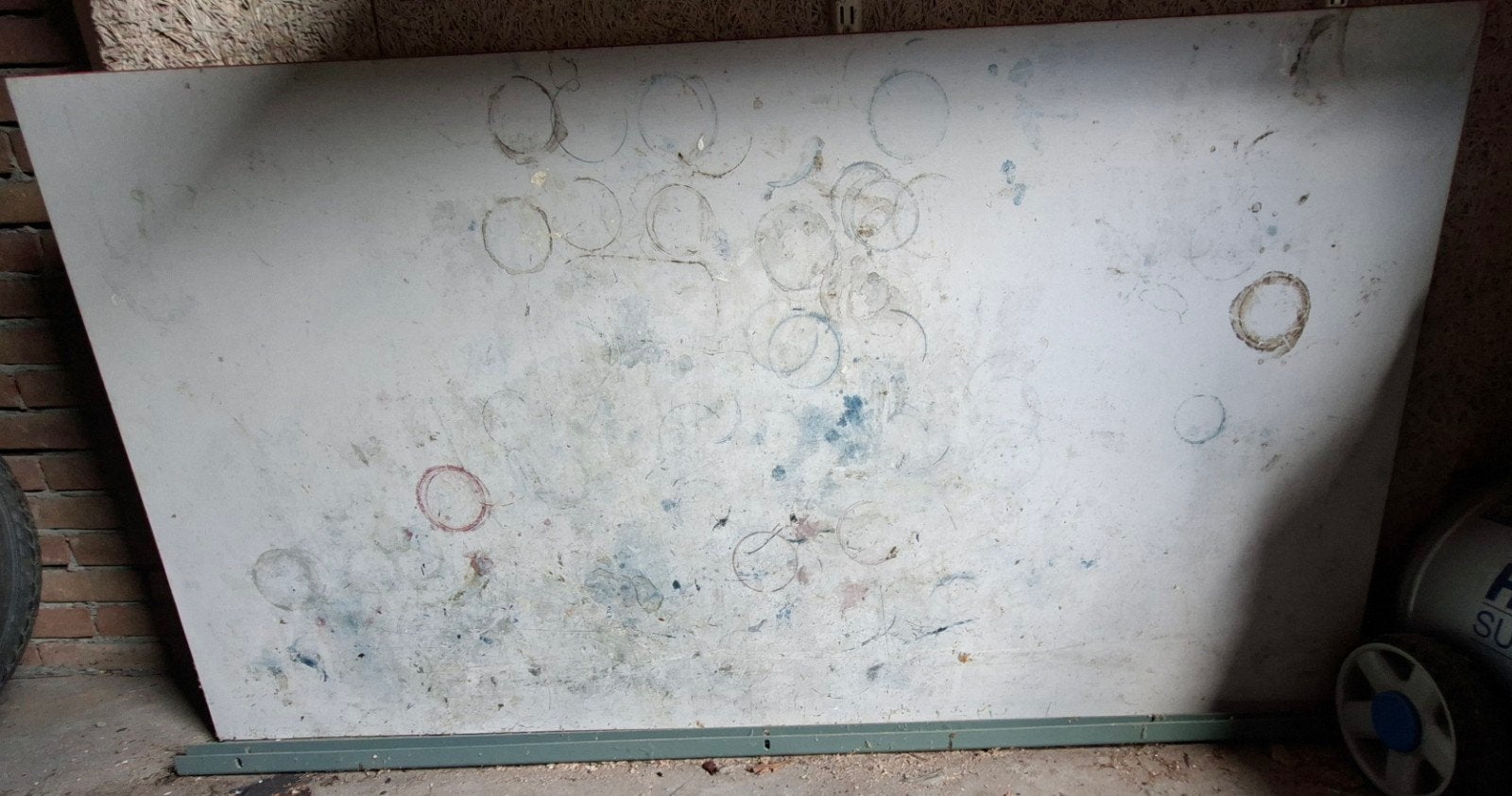 Hobbytafel / Klusttafel 150x80cm, in hoogte verstelbaar, Ophalen, Gebruikt