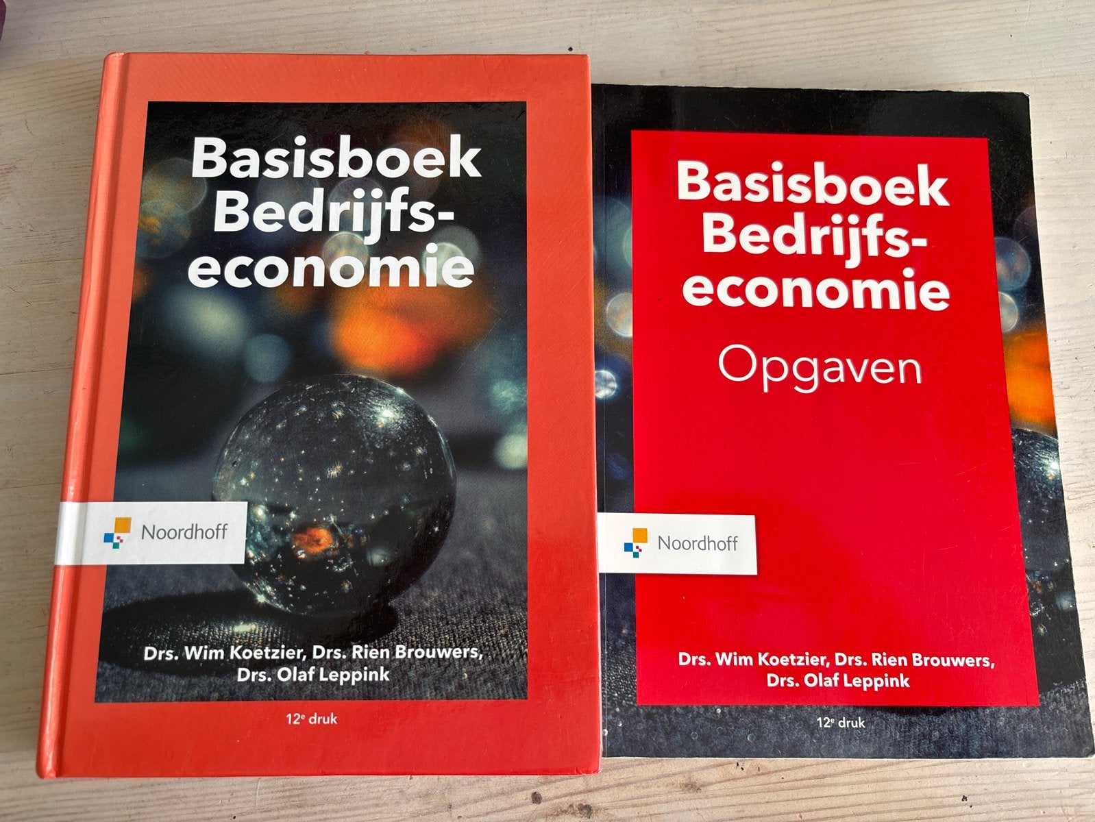 Basisboek Bedrijfseconomie + Opgaven (12e druk), Boeken, Ophalen of Verzenden, Gamma, Zo goed als nieuw, HBO