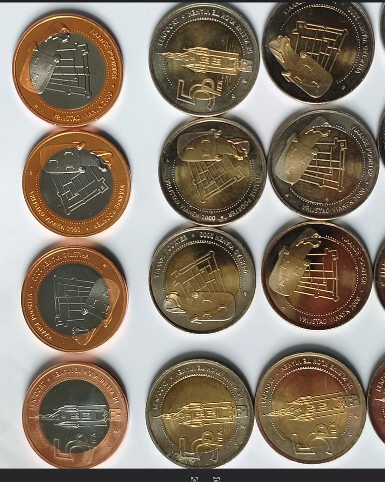 20 x 5 piek penning van  vianen, Ophalen of Verzenden, Overige materialen, Nederland