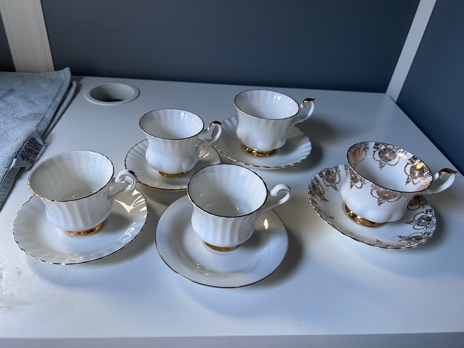 Servies, Antiek en Kunst, Antiek | Servies compleet, Ophalen of Verzenden