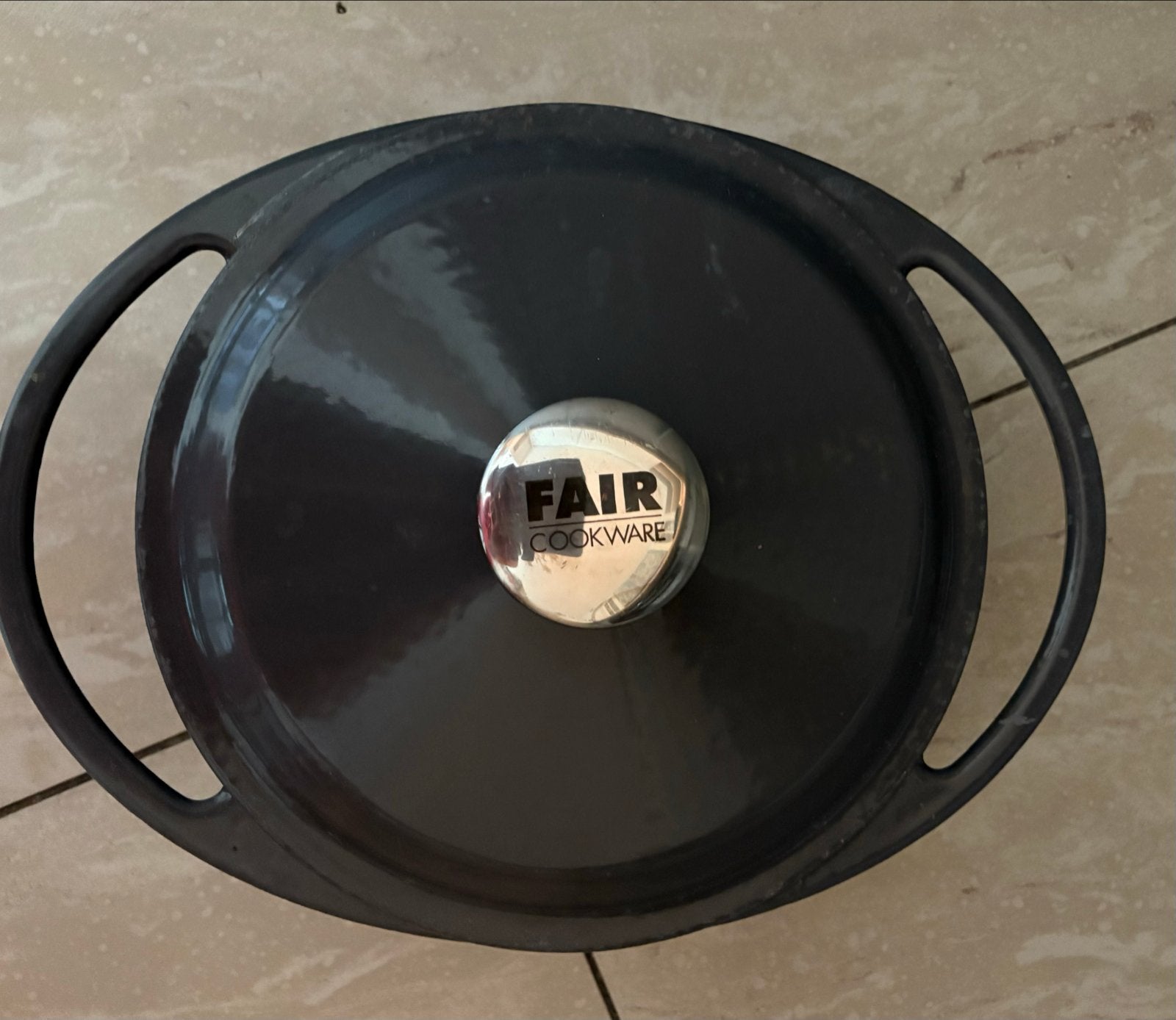 Gietijzeren braadpan FAIR COOKWARE 24 cm, 4.2 QT/4.0L, Ophalen, Gebruikt, Gietijzer
