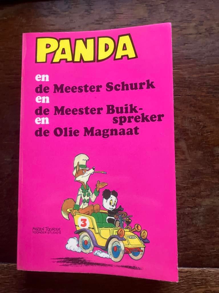 Panda en de Meester Schurk - Maarten Toonder Studio's, Eén stripboek, Ophalen, Gelezen