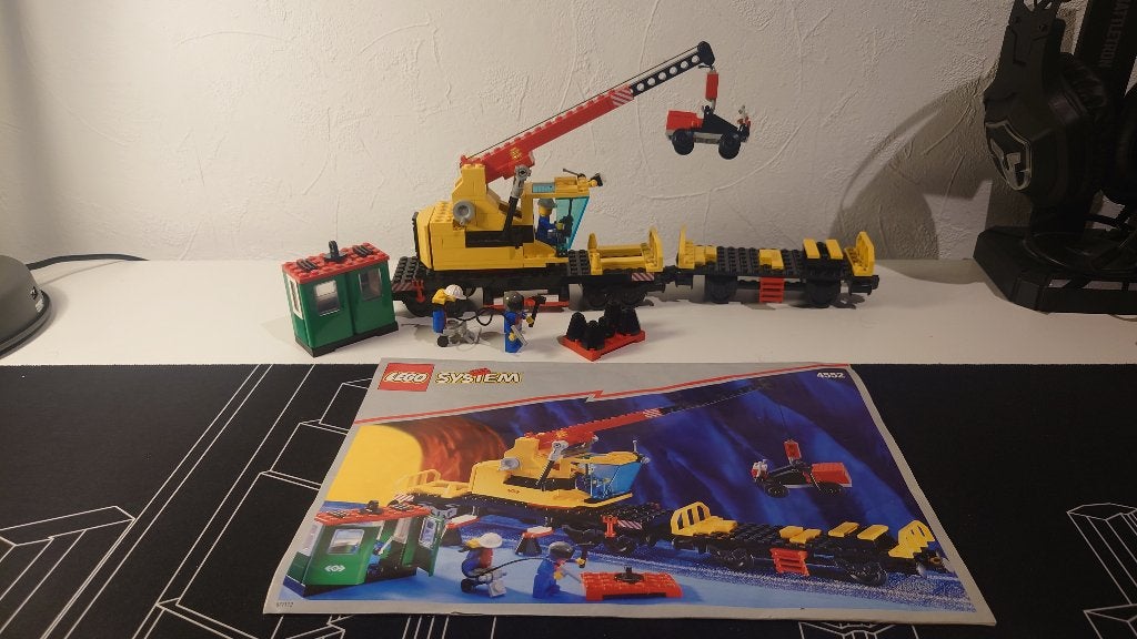 Lego Train 4552 Cargo Crane, Gebruikt, Overige thema's, Lego, Ophalen of Verzenden