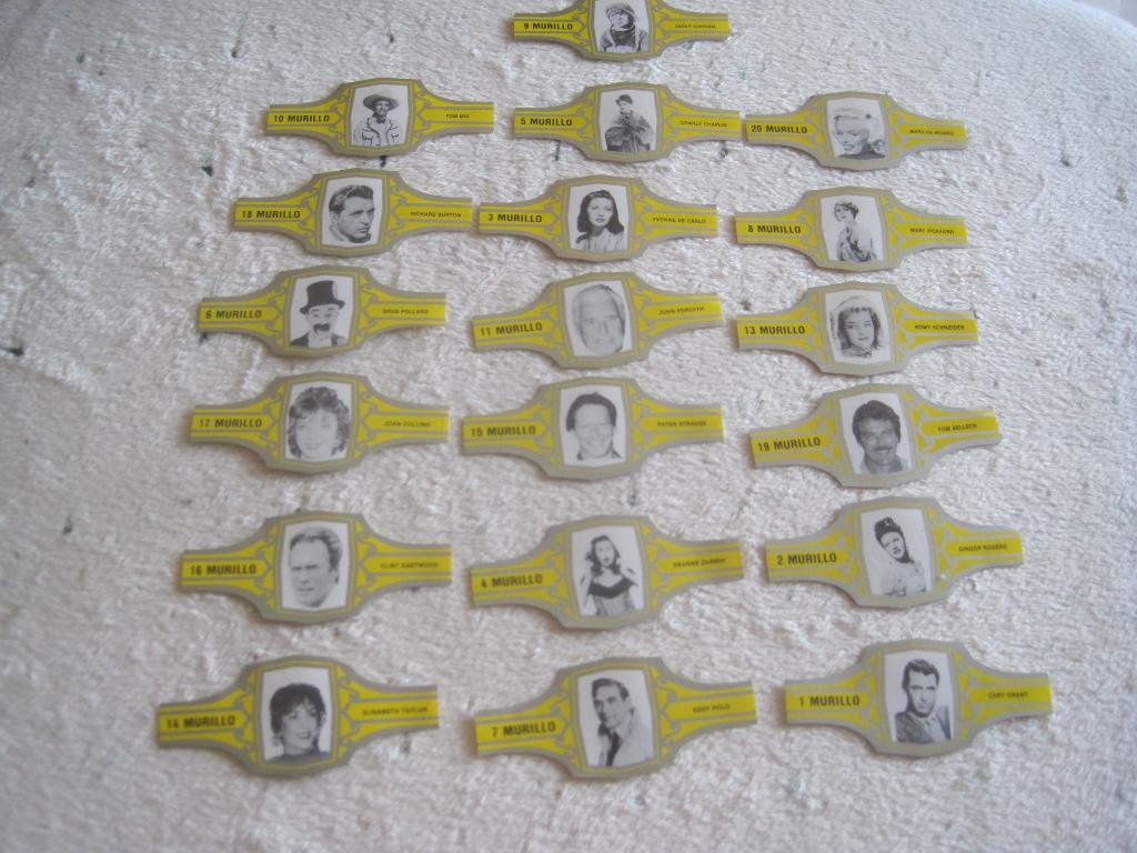 setje sigaren bandjes, Ophalen of Verzenden, Gebruikt, Sigarenbandjes