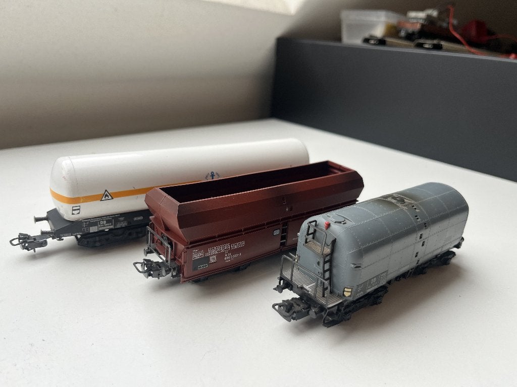 Marklin 4621 – 4624 en 4630 wagons, Wisselstroom, Gebruikt, Wagon, Ophalen of Verzenden