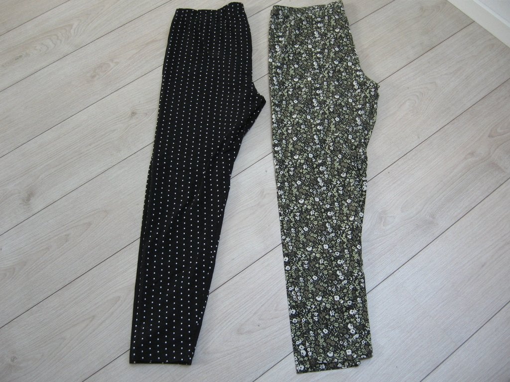 2 nw huis broek legging BPC 44 46 samen €12,50 warme kleuren, Kleding | Dames, Leggings, Maillots en Panty's, Ophalen of Verzenden