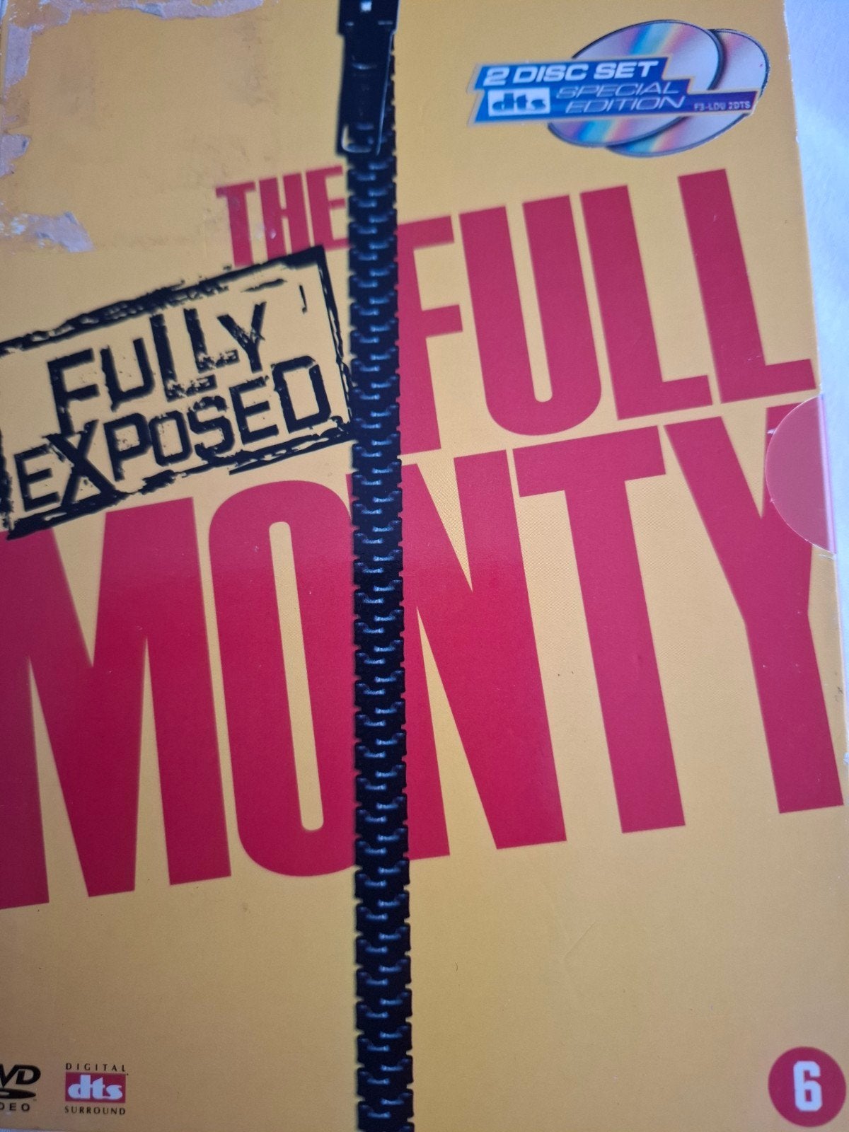 The full Monty 2 discs, Cd's en Dvd's, Ophalen of Verzenden, Zo goed als nieuw, Actiekomedie