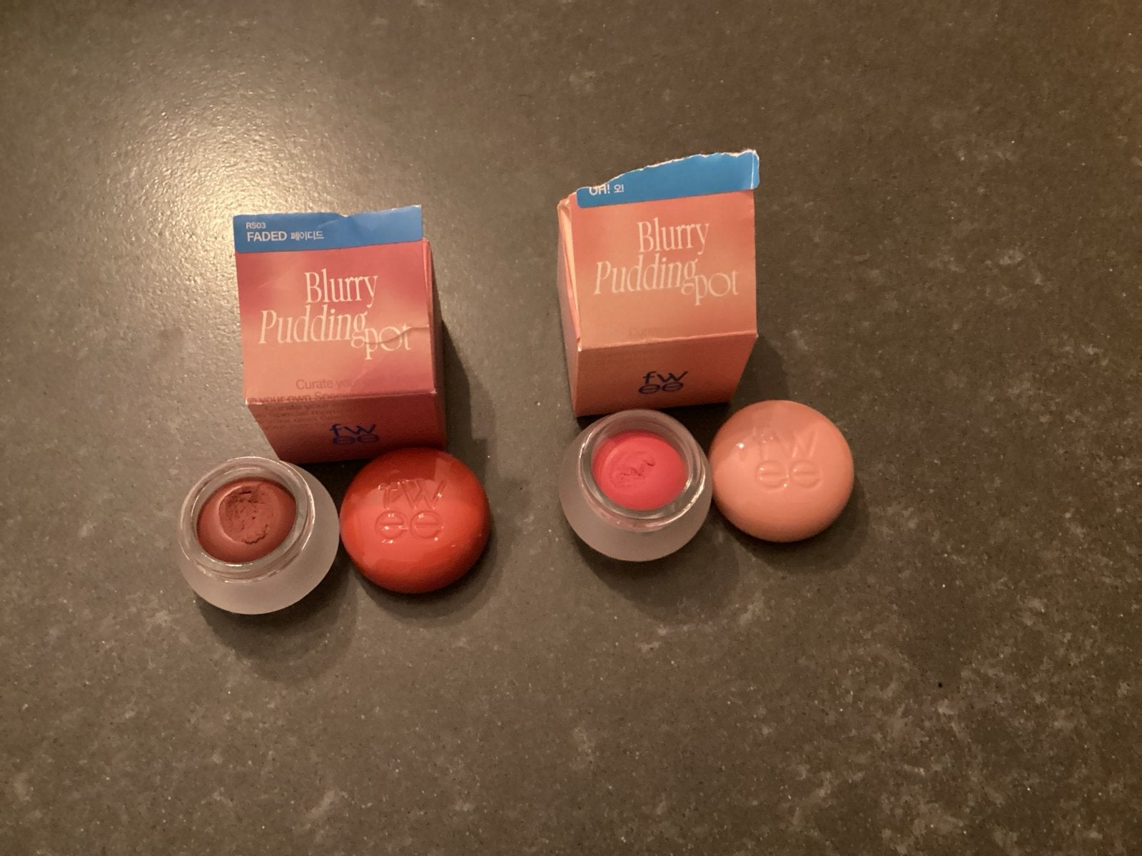 FWEE Blurry Pudding Pot - Faded & Oh!, Wangen, Ophalen of Verzenden, Zo goed als nieuw, Make-up