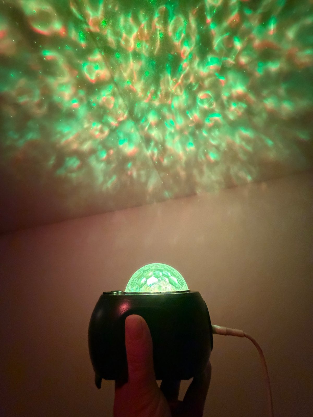Sterrenhemel Projector Lamp - sierlijk bewegende projecties, Huis en Inrichting, Lampen | Overige, Overige merken, Kunststof, Zwart