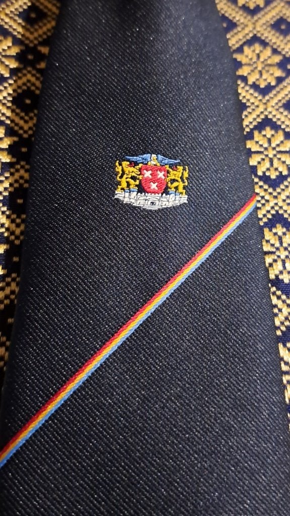 Breda Gemeente Wapen stropdas, Ophalen of Verzenden, Nieuw, Blauw