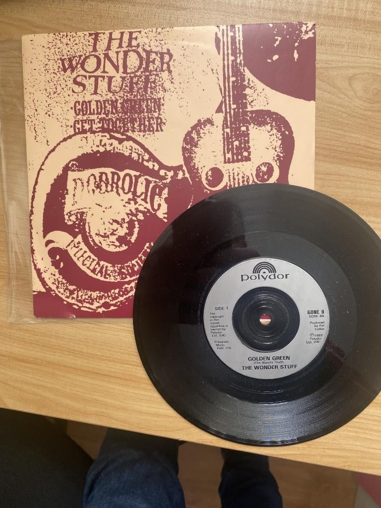 The Wonder Stuff – Golden Green / Get Together, 7 inch, Single, Ophalen of Verzenden, Zo goed als nieuw