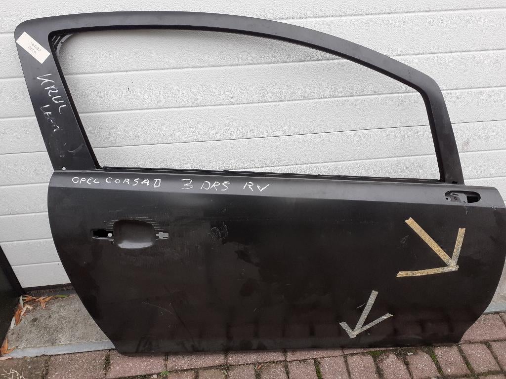 Opel Corsa  D 3Drs, Auto-onderdelen, Carrosserie en Plaatwerk, Ophalen, Deur, Rechts, Opel