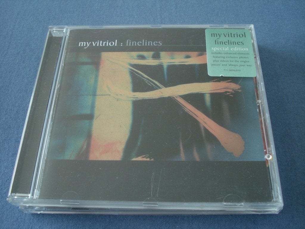MY VITRIOL - FINELINES alt rock, Ophalen of Verzenden, Zo goed als nieuw, Alternative Rock, Album