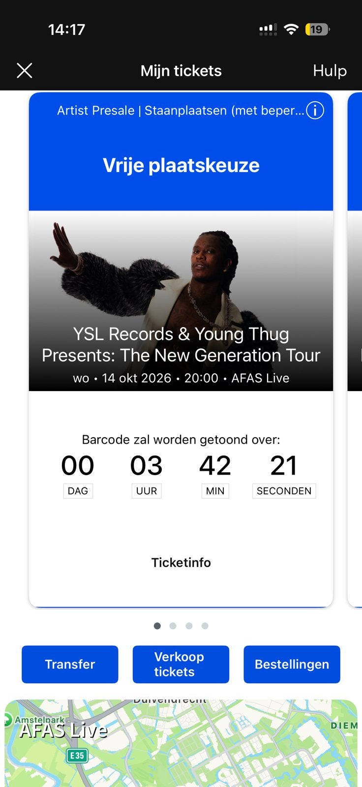 Young thug afas 14 oktober, Twee personen, Oktober