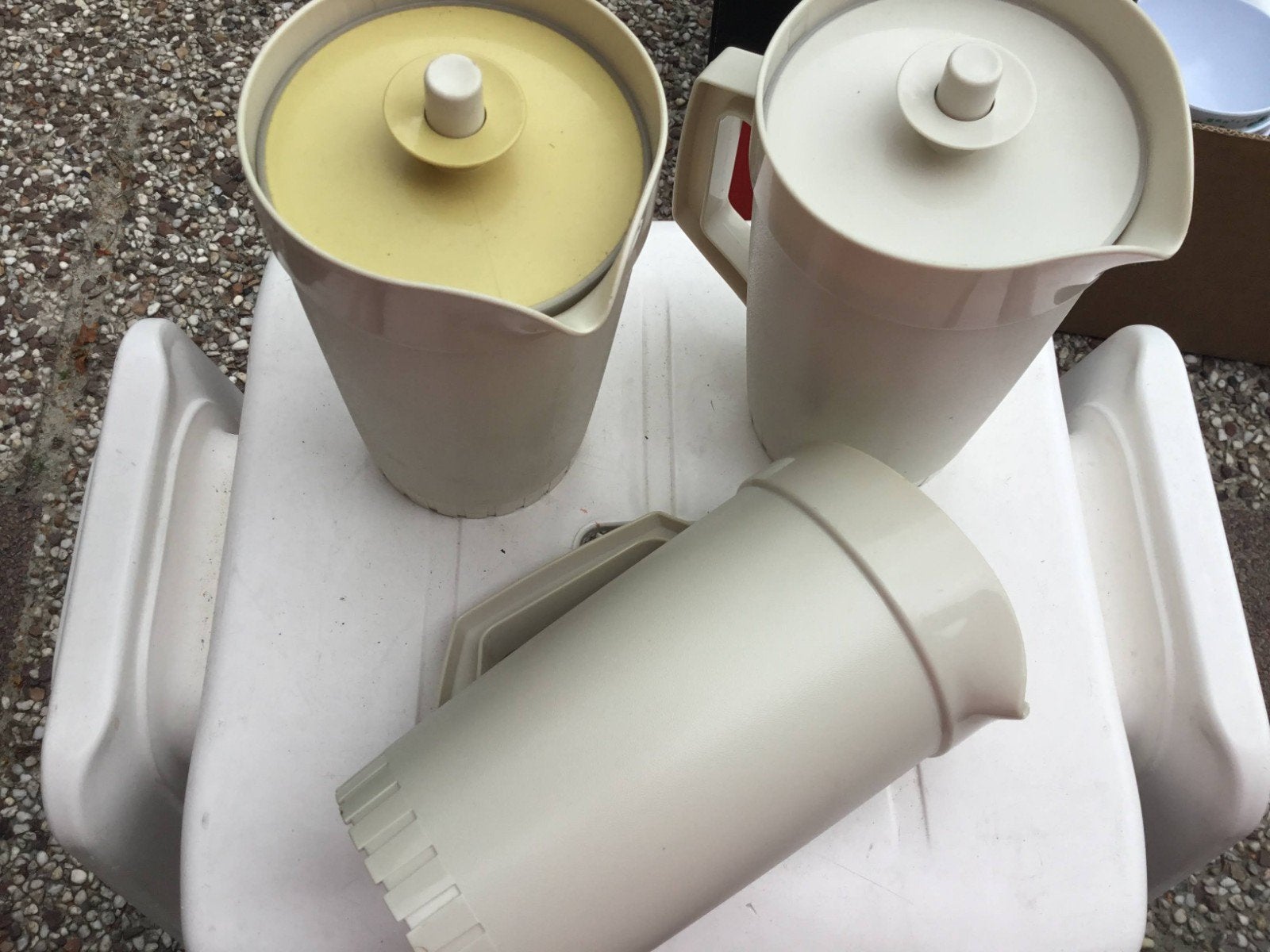 Tupperware Water/ Sap Kannen, Ophalen of Verzenden, Gebruikt, Beker of Kan