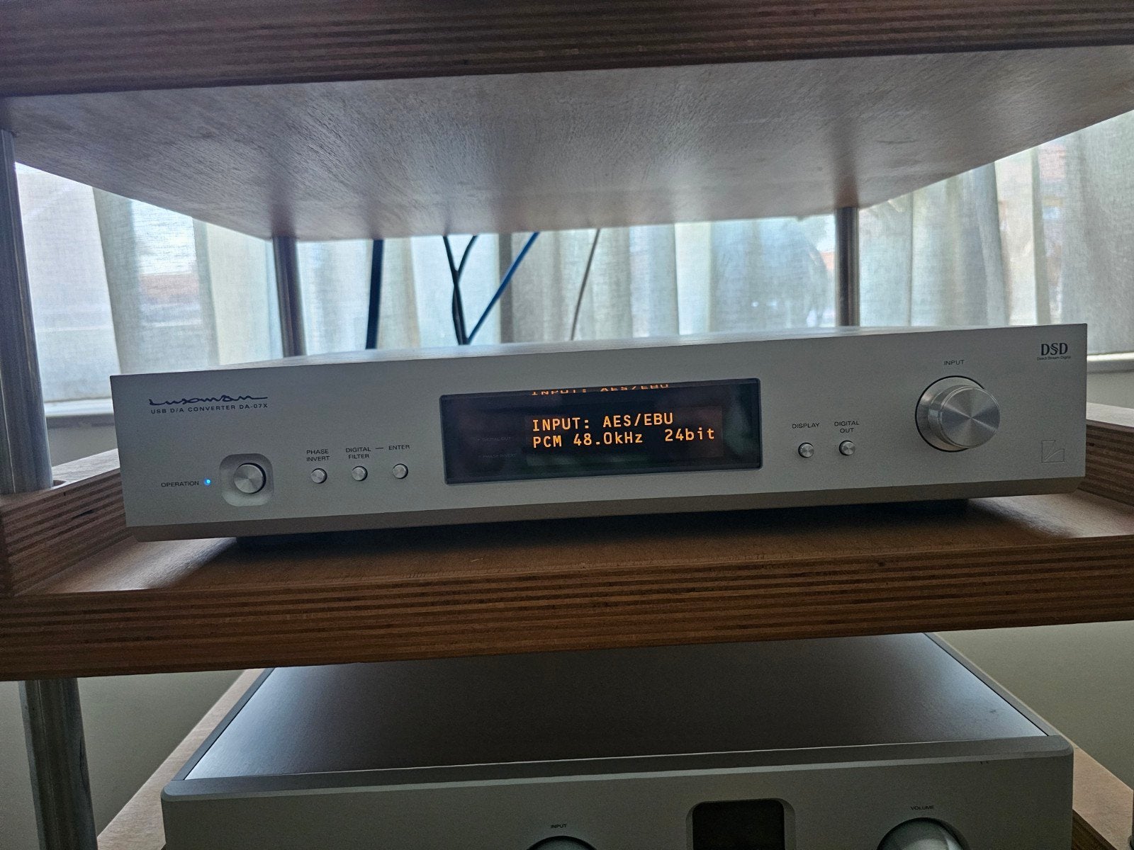 Luxman DA-07X, Ophalen of Verzenden, Zo goed als nieuw