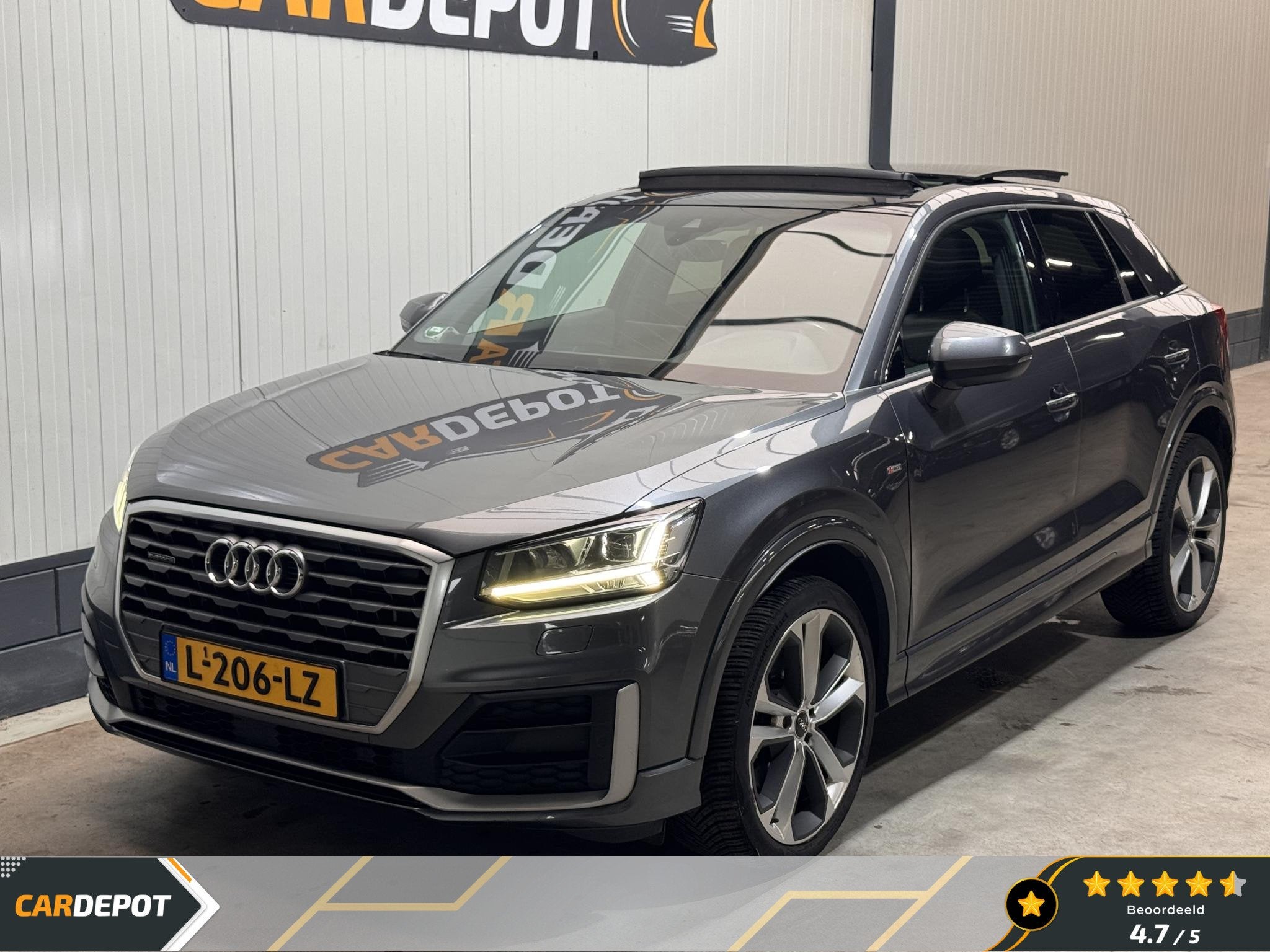 Audi Q2 2.0 TFSI quattro Sport Edition #1, Auto's, Automaat, Gebruikt, 1984 cc, Vierwielaandrijving