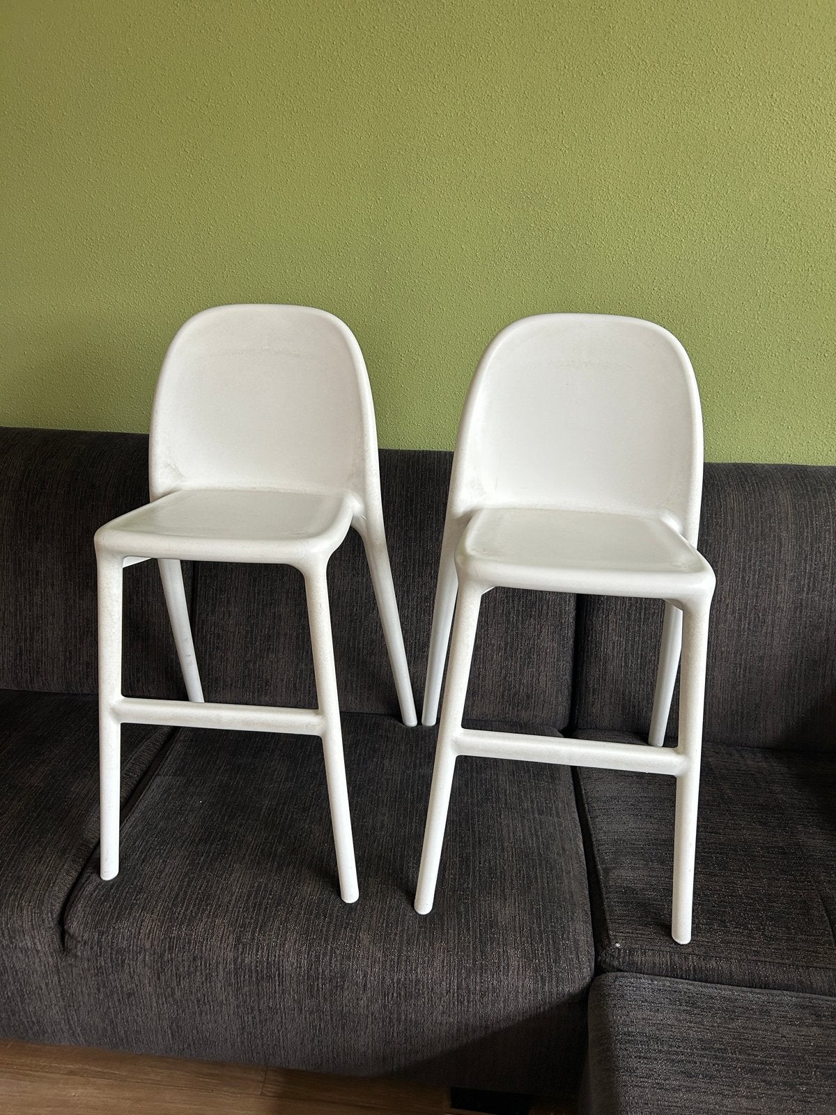 2 witte Ikea Urban Kinderstoelen, Ophalen, Gebruikt, Overige typen