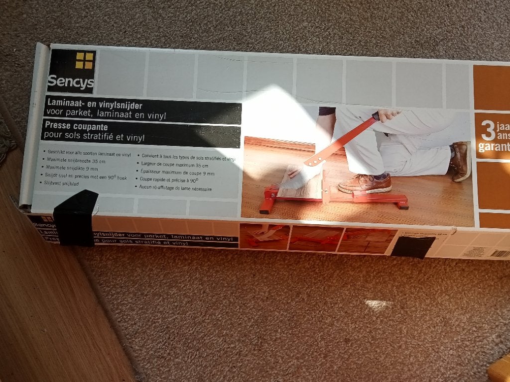 Sencys laminaat- en vinylsnijder, Ophalen, Gebruikt, Snijgereedschap, Overige merken