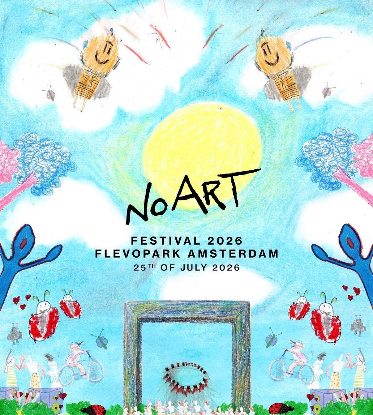Noart closing festival 1x ticket, Eén persoon