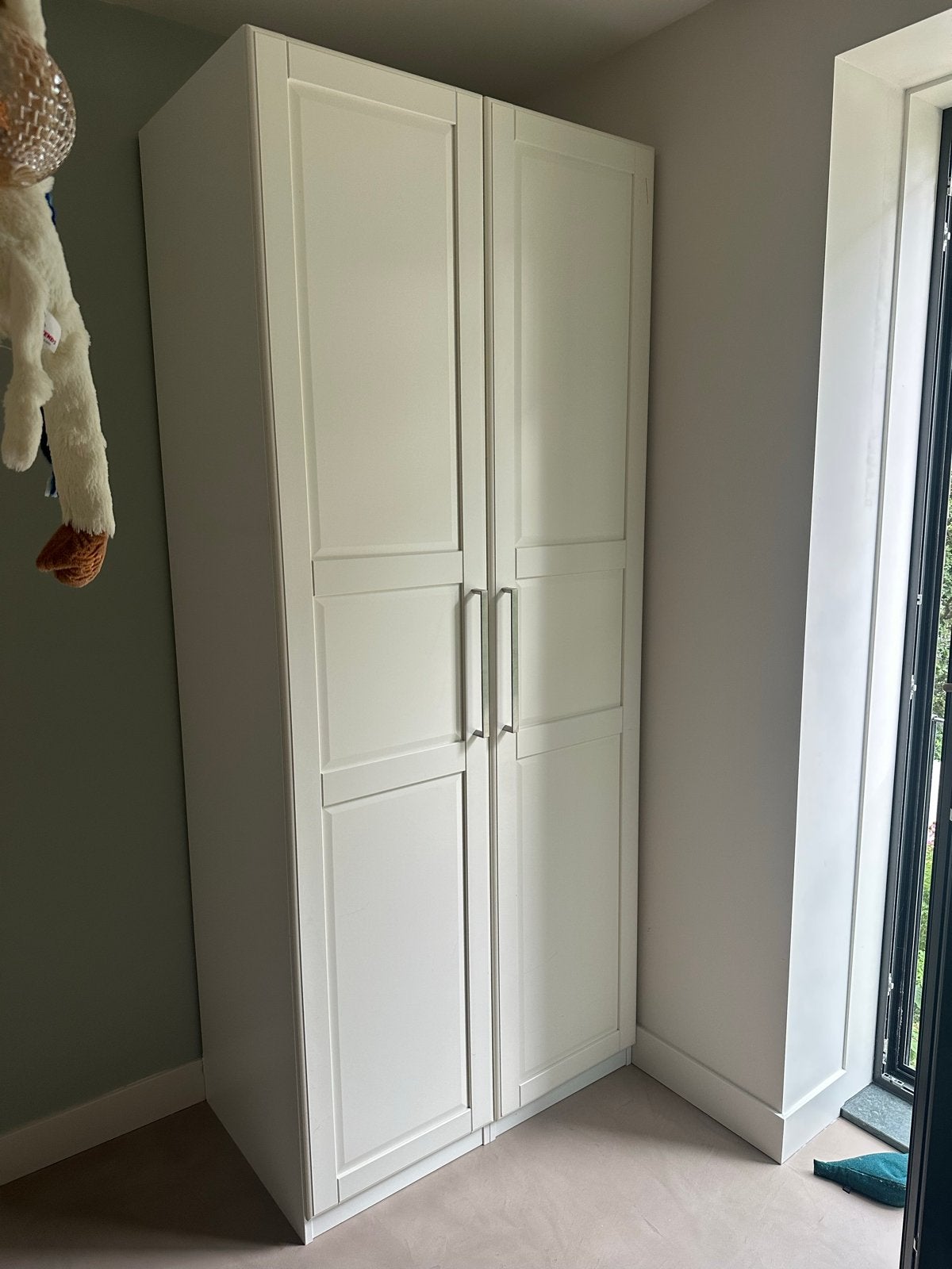 2 witte deuren voor IKEA Pax kast, Ophalen, Overige materialen, Gebruikt, 200 cm of meer