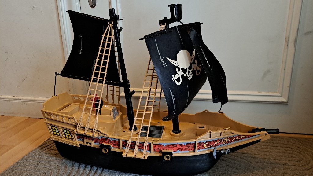 Pirate ship playmobil, Kinderen en Baby's, Speelgoed | Playmobil, Ophalen, Pirates, Gebruikt, Losse onderdelen