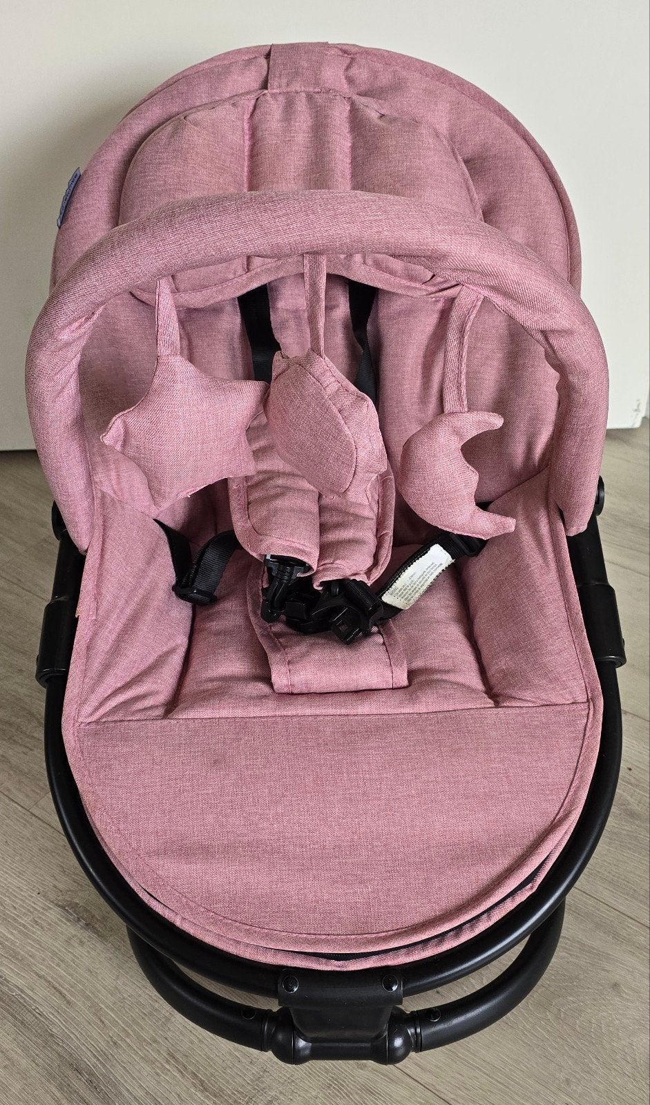wipstoel roze X-Adventure, Kinderen en Baby's, Wipstoeltjes, Verstelbaar, Wipstoel, Zo goed als nieuw, Ophalen