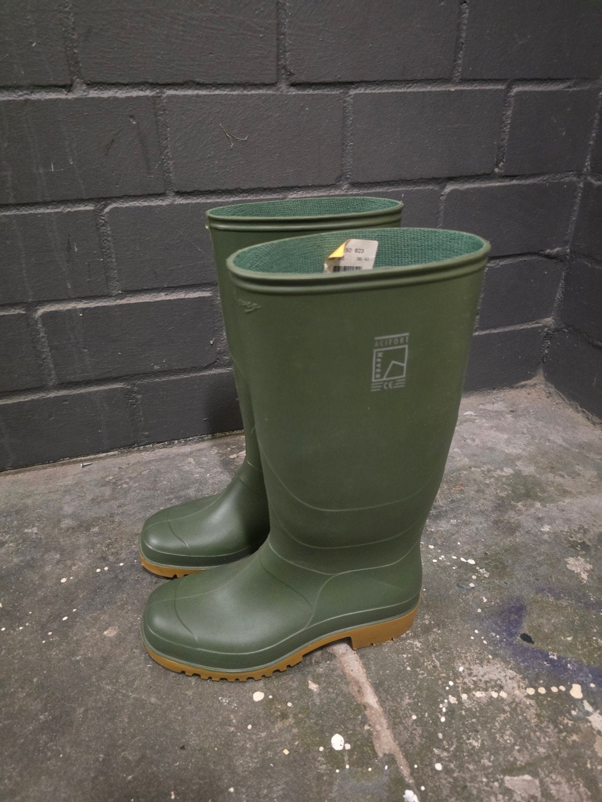 Dunlop Acifort regenlaarzen groen - Nieuw! Maat 39_40, Ophalen of Verzenden, Nieuw, Groen, Regenlaarzen
