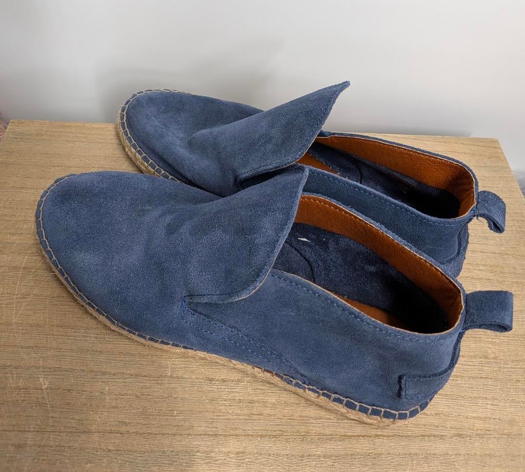 Shabbies Amsterdam espadrilles suede blauw maat 38 nieuw, Kleding | Dames, Schoenen, Shabbies Amsterdam, Blauw, Nieuw, Ophalen of Verzenden