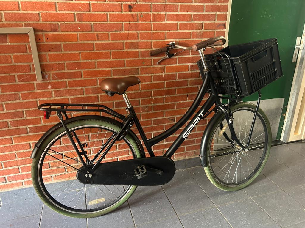 Damesfiets/omafiets 28”inch, slot, mand, frame hoogte 50cm, Ophalen of Verzenden, Zo goed als nieuw