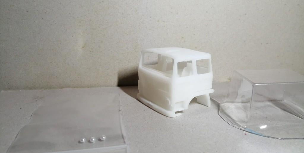 Fenix Scale Models cabine kits volvo f 7 slaapcabine, Hobby en Vrije tijd, Modelauto's | 1:50, Ophalen of Verzenden, Nieuw, Bus of Vrachtwagen
