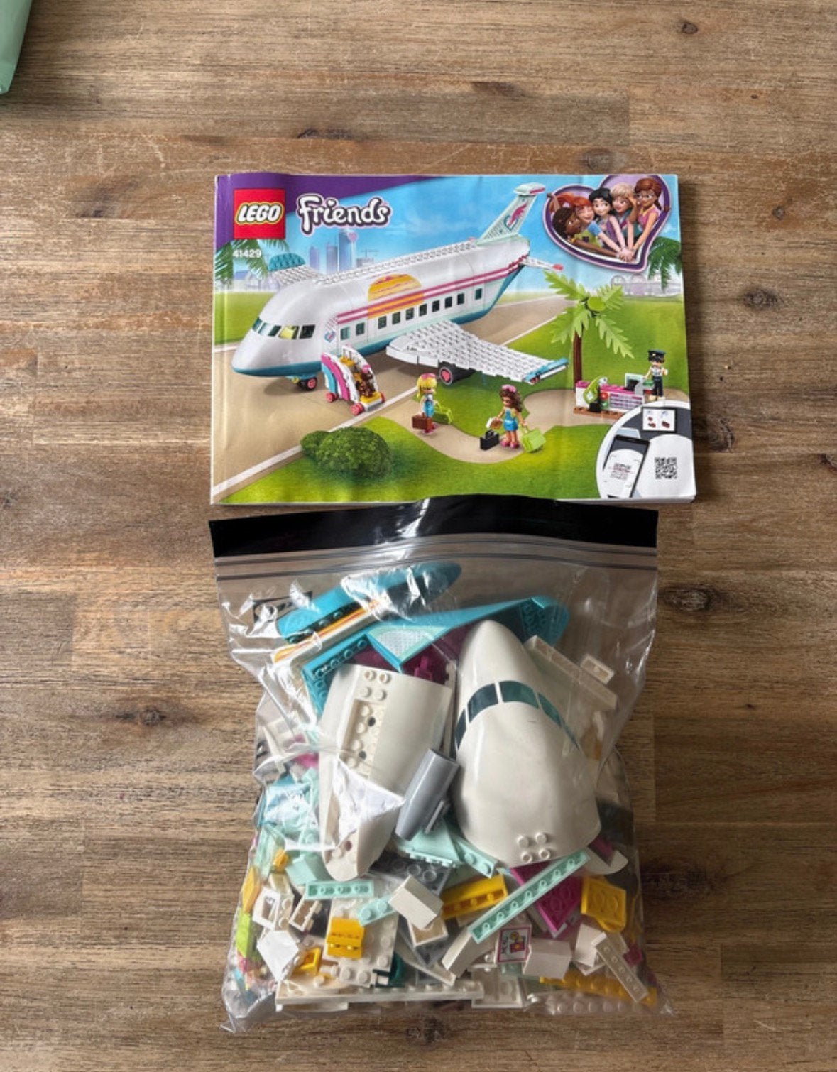 LEGO friends 41429 heartlake city airplane, Lego, Friends, Ophalen of Verzenden, Zo goed als nieuw