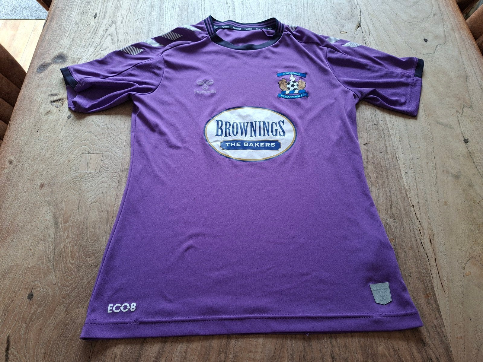 Kilmarnock FC Hummel voetbalshirt Maat M, Ophalen, Zo goed als nieuw