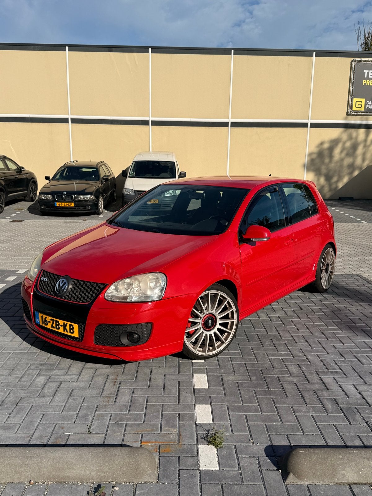 Volkswagen Golf 2.0 GTI 2008 Rood, Auto's, Zwart, 4 cilinders, Origineel Nederlands, Handgeschakeld