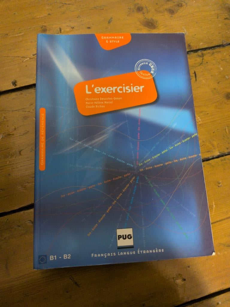 L'exercisier Grammaire G Style B1-B2 Frans oefenboek, Ophalen of Verzenden
