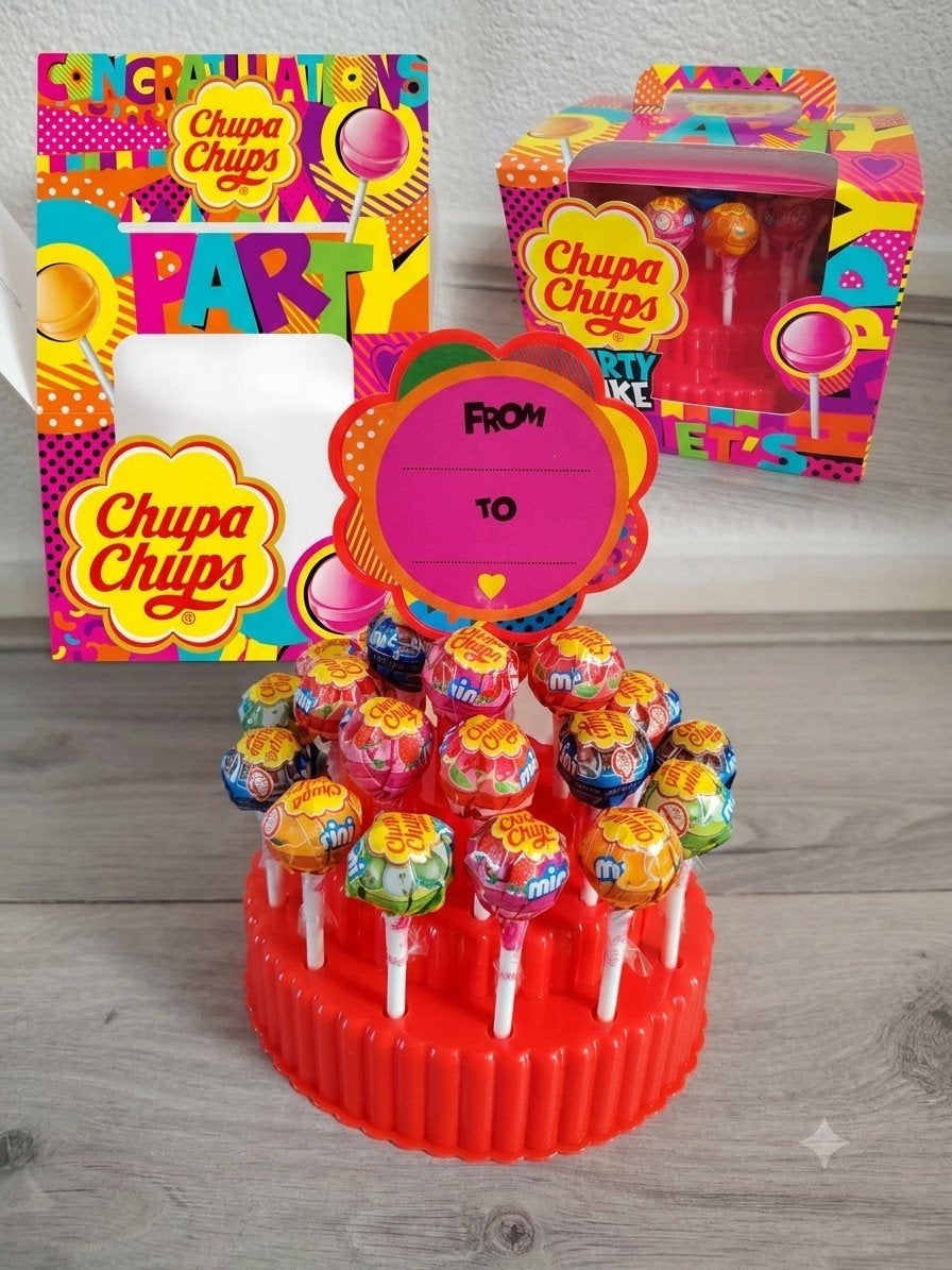 chupa chups lolly taartje, Ophalen of Verzenden, Carnaval