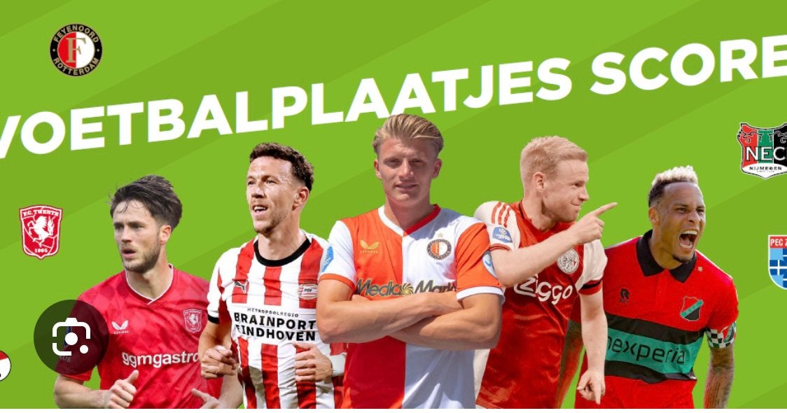 Voetbalplaatjes en tattoos Plus 2025-2026, Plus, Ophalen of Verzenden